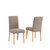 Santorini Fabric Dining Chairs - Set Of 2