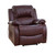 Serenity Dual Motor Leather Heat And Massage Electric Recliner Chair