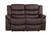 Faro Leather 2-seater Recliner Sofa
