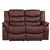 Faro Leather 2-seater Recliner Sofa
