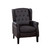 Palawan Leather Push Back Recliner Chair