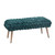 Cayman Velveteen Fabric Storage Ottoman