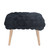 Moorea Velveteen Fabric Storage Ottoman