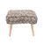 Moorea Velveteen Fabric Storage Ottoman