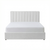 Bari Luxurious Fabric 5'0" King Ottoman Bed Frame