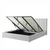 Bari 6'0" Super King Ottoman Bed Frame In Luxurious Fabric