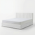 Bari 6'0" Super King Ottoman Bed Frame In Luxurious Fabric