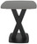 Stone Top Lamp Table