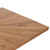 Sunburst Oak Rectangular Dining Table 240cm