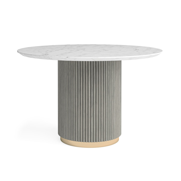 Buckingham Marble Round Dining Table Marble Top