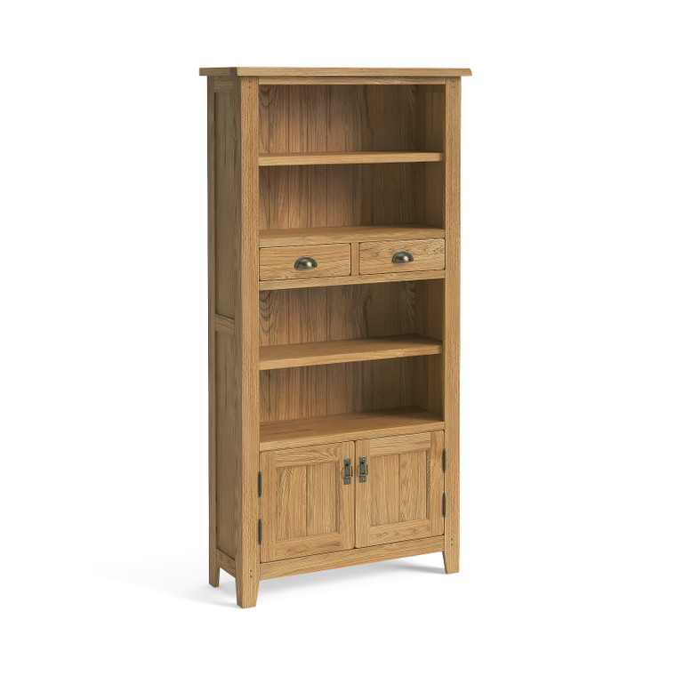Cambridge Oak Display Bookcase