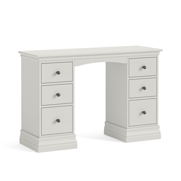 Banbury Painted Cotton Double Pedestal Dressing Table