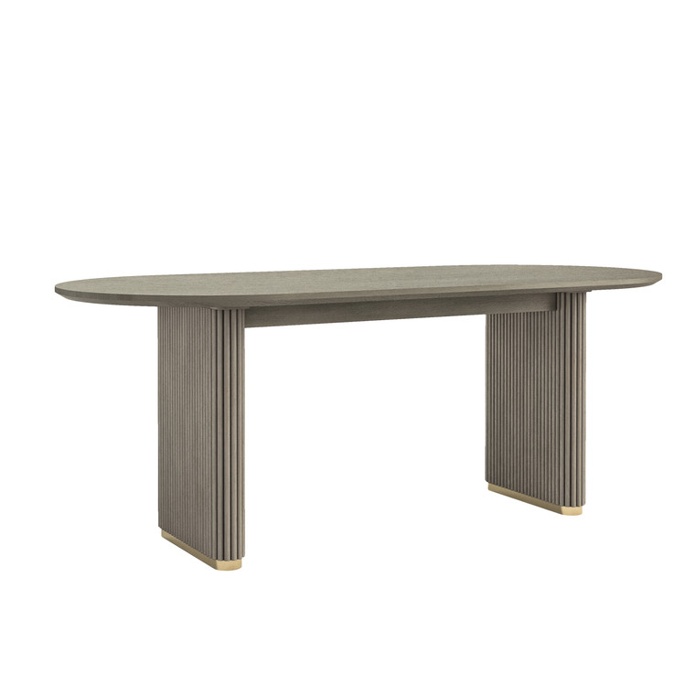 Buckingham Marble Oval Dining Table