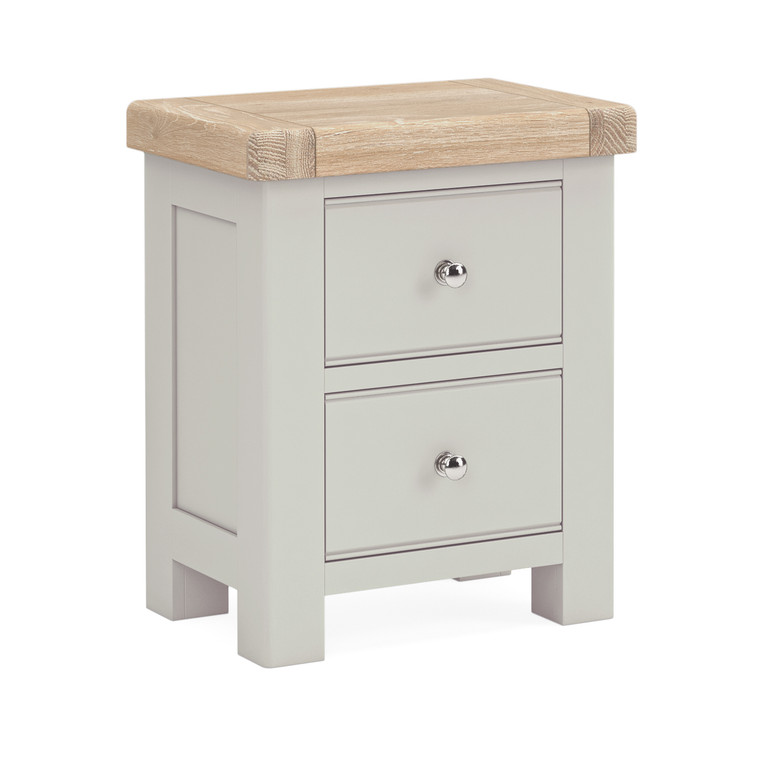 Churchill Painted 2 Drawer Bedside Table