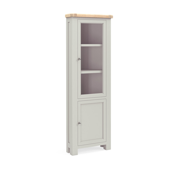 Churchill Painted Corner Display Cabinet