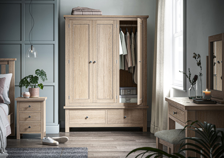 Grove Triple Wardrobe - Image 1