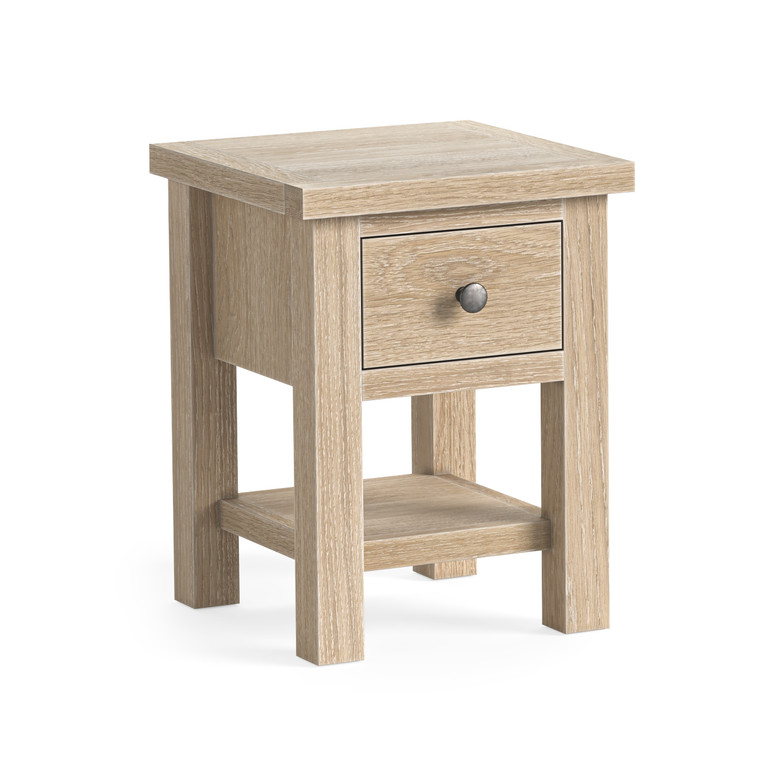 Grove Lamp Table With Shelf - Image 1