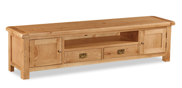 Kingham Oak Extra Large Low Line Tv Unit Kingham Oak Extra Large Low Line Tv Unit