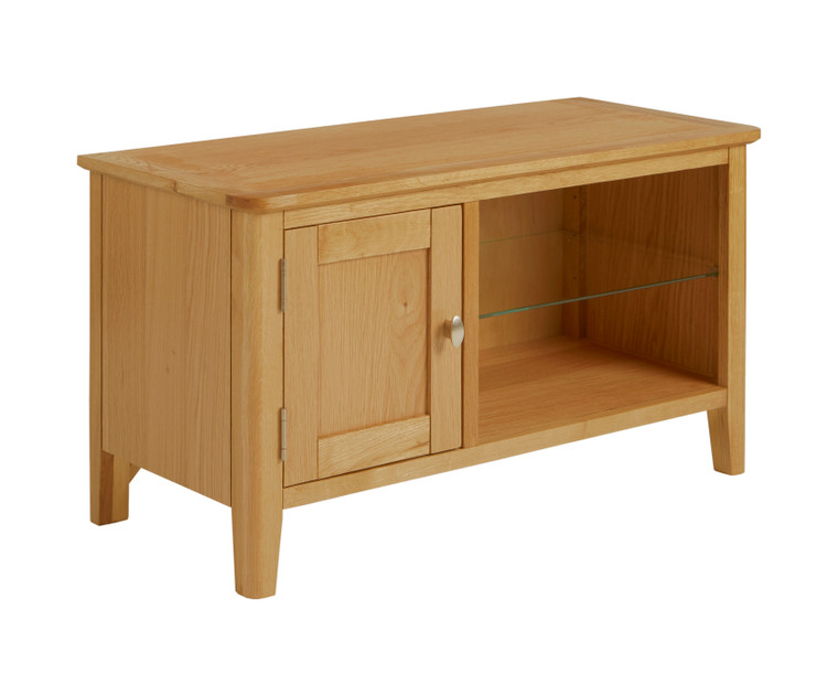 Bibury Oak Small Media Stand