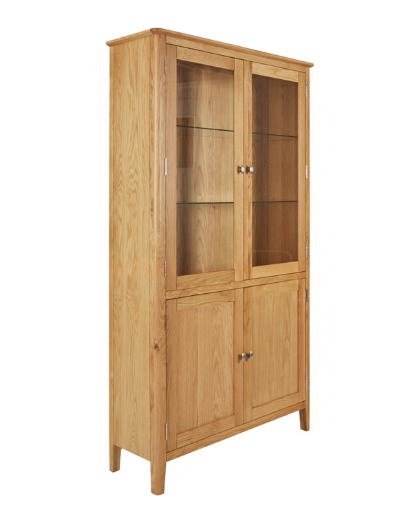 Bibury Oak Display Cabinet