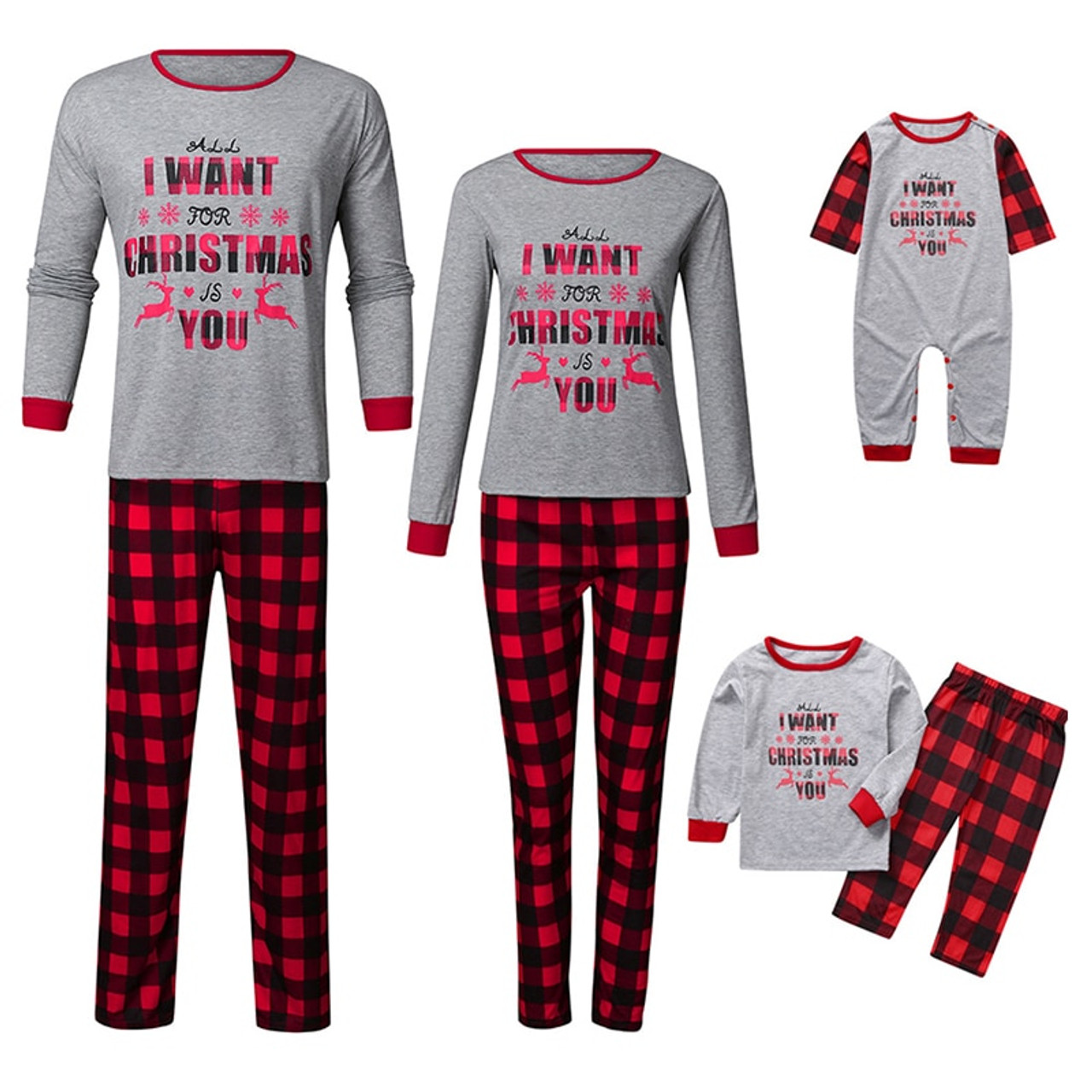 Boys and Girls Striped Matching Pajamas