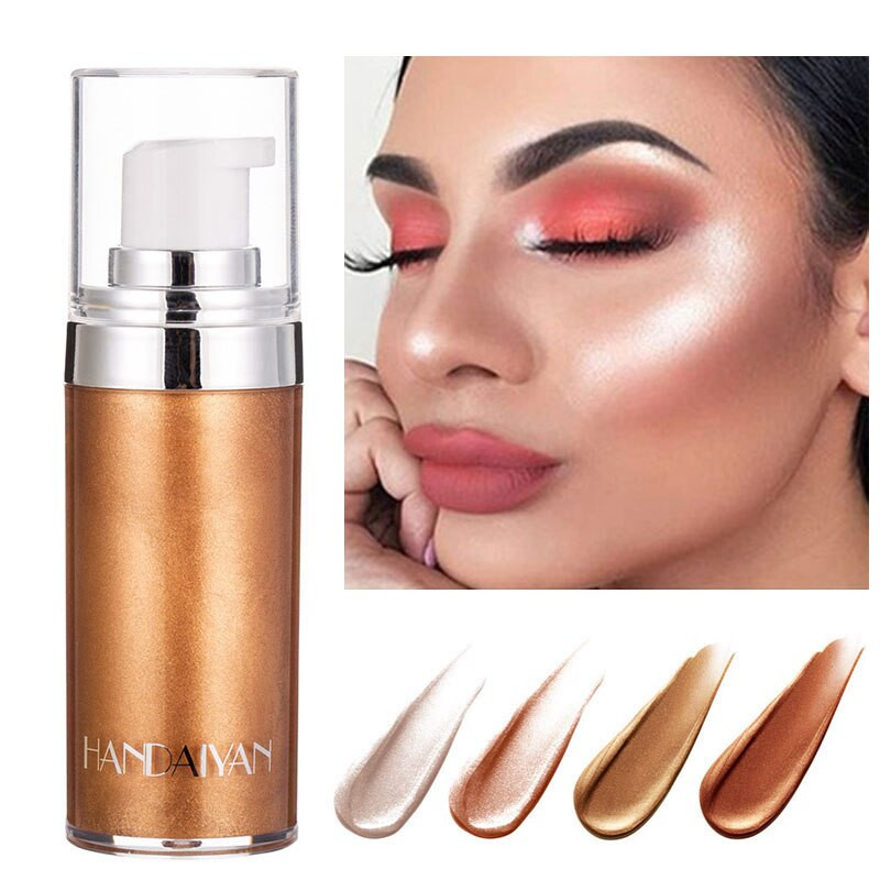 QueenLine Makeup Face Highlighter Long Lasting Iluminador Brighten Body