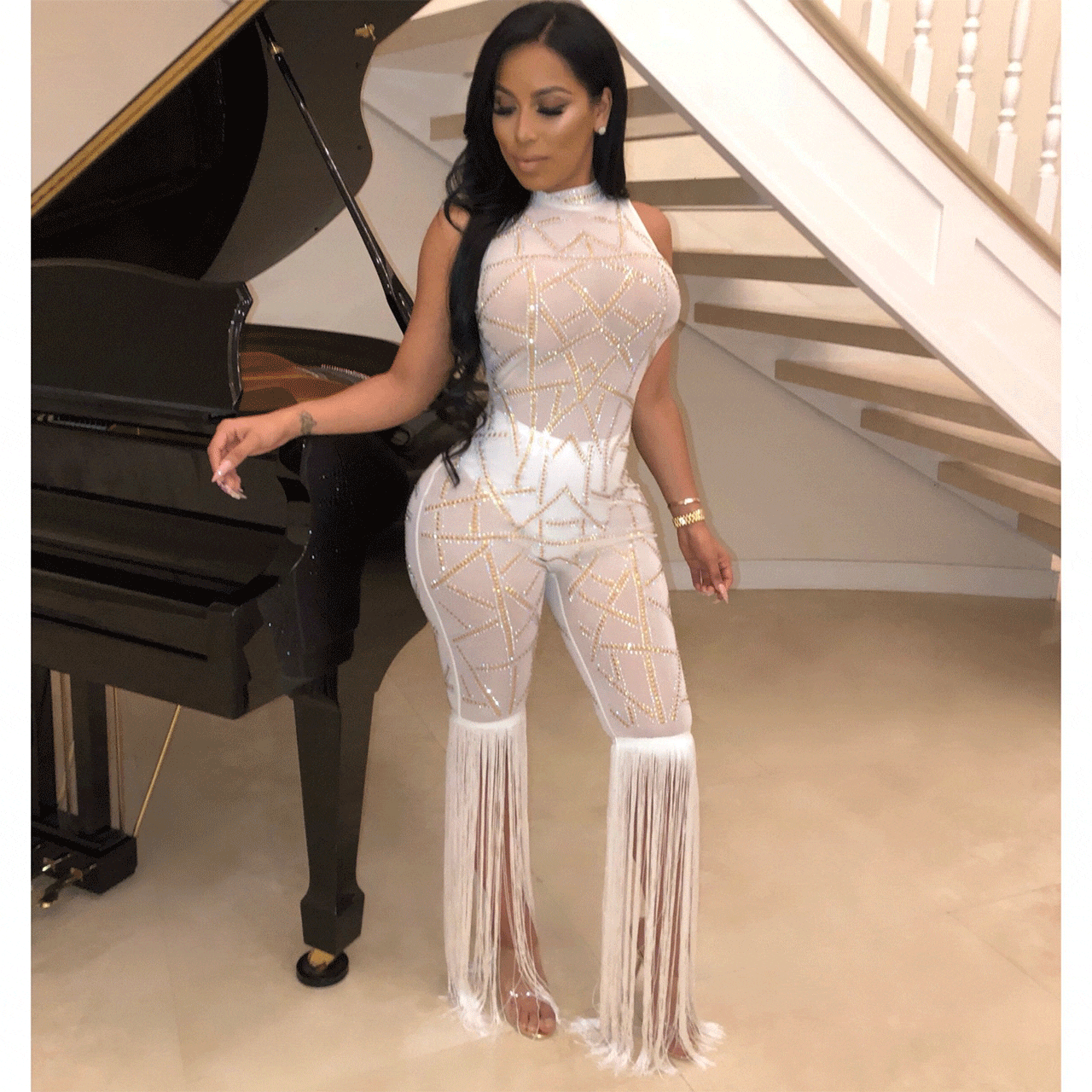 bodycon jumpsuit romper