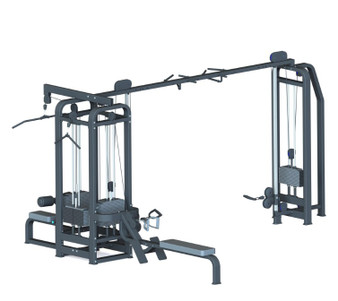 QueenLine commercial four-person station five-person station eight-person station multi-functional comprehensive trainer