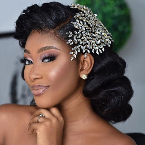 QueenLine HP238 Bridal Crown Wedding Tiaras and Crown Bridal Tiara Luxury Hair Wedding Accessories Boho Wedding Headband Headwear|Hair Jewelry