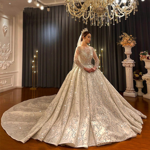 QueenLine High Quality Luxury Wedding Dress