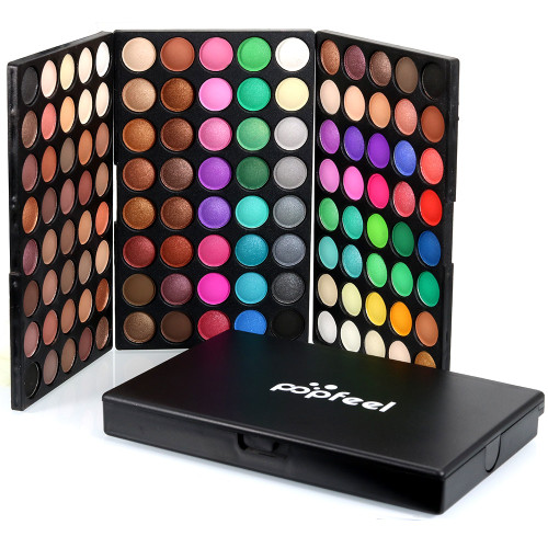QueenLine Hot Sale Brand 120 Colors Eyeshadow Palette Makeup Eyes Glitter Nude Eye Shadow Matte Eyeshadow Cosmetics