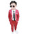 QueenLine Kids Party Wear 2PCS Spring Boys Formal Suit for Wedding Party 2019 Toddler Boy Blazer Suit Student School Costumes