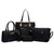 QueenLine 6pcs Set Shoulder Crossbody Bag Luxury Tote Clutch Handbag