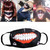 QueenLine Anime Kaneki Ken Tokyo Ghoul Masks Eye Mask Sasaki Haise Cosplay Props Costume Accessories Unisex