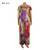QueenLine big size african style fashion tie dye print women's jumpsuits sexy slash neck rompers loose casual pockets design jumpsuits