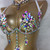 QueenLine Samba Carnival Wire Bra & Panty & belt Set Hand Made 4 Piece Belly dancing WIRE BRA