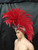 QueenLine FASHIONABLE AND EXQUISITE HEADDRESS FEATHERS SAMBA DANCE CARNIVAL HALLOWEEN PARTY LATIN DANCE BAR PERFORMANCE HAT MASQUERADE