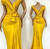 QueenLine Elegant Yellow Off Shoulder Satin Mermaid Evening Dresses Ruched Ruffles Sweep Train Formal Party Prom Dresses robes de soirée