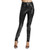 QueenLine  Full Length Sexy Pantalon Femme Women Pants High Quality Ladies Pants Bodycon Pants PU Leather Pants Women Trousers