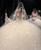 QueenLine Luxury Beaded Bridal Lace Cathedral Wedding Veil One Layer Sparkly Pearls Appliques Dubai Bride's Hair Accessories|Bridal Veils