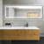 QueenLine Factory Wall Mirror Touch Switch With Anti-fog Smart Mirror Bathroom Led Mirror