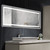 QueenLine Factory Wall Mirror Touch Switch With Anti-fog Smart Mirror Bathroom Led Mirror