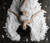 QueenLine High quality Luxurious Large size White Ostrich Feather Angel Wings stage show Creative Shooting Display Props