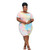 QueenLine Xl-4xl Summer Plus Size Women Clothing Two Piece Sets Short Sleeve Tie Dye Loose Casual Fashion Sexy Lady Suits
