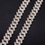 QueenLine Custom Moissanite Diamond Cuban Link Chain Necklace Iced Out Hip Hop