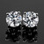 QueenLine Lab Growm Diamond Earrings Jewelry Jewelry