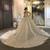 QueenLine Dubai Luxury Heavy Beading Sparkling Wedding Dress 