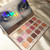 QueenLine 18 Colors Beauty Glazed Make Up Cosmetic Highlight Eyeshadow Palette Natural Matte Pearlescent Eye Shadow Makeup Palletes TSLM1