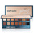 QueenLine Beauty Glazed 14 Color Makeup Eyeshadow Palette Shimmer Matte Pigmented Smokey Eye Shadow Palette Long-lasting Cosmetics TSLM2