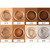 QueenLine Makeup Loose Setting Powder Matte Mineral Oil-control Long-lasting Face Concealer Finishing Bronzer Contour For Black Dark Skin